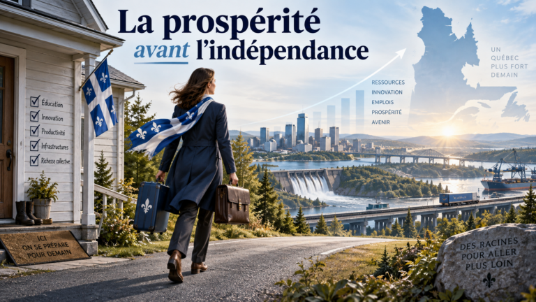 La prospérité avant l’indépendance 5 La prospérité avant l’indépendance : un Québec qui se prépare à devenir économiquement autonome