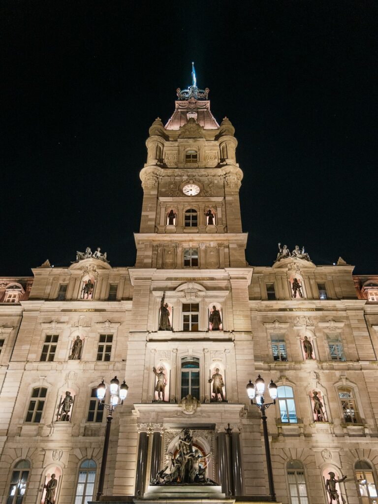 Le modèle québécois : et si Duhaime avait raison sur le diagnostic? 7 Hôtel du Parlement du Québec, siège de l’Assemblée nationale à Québec